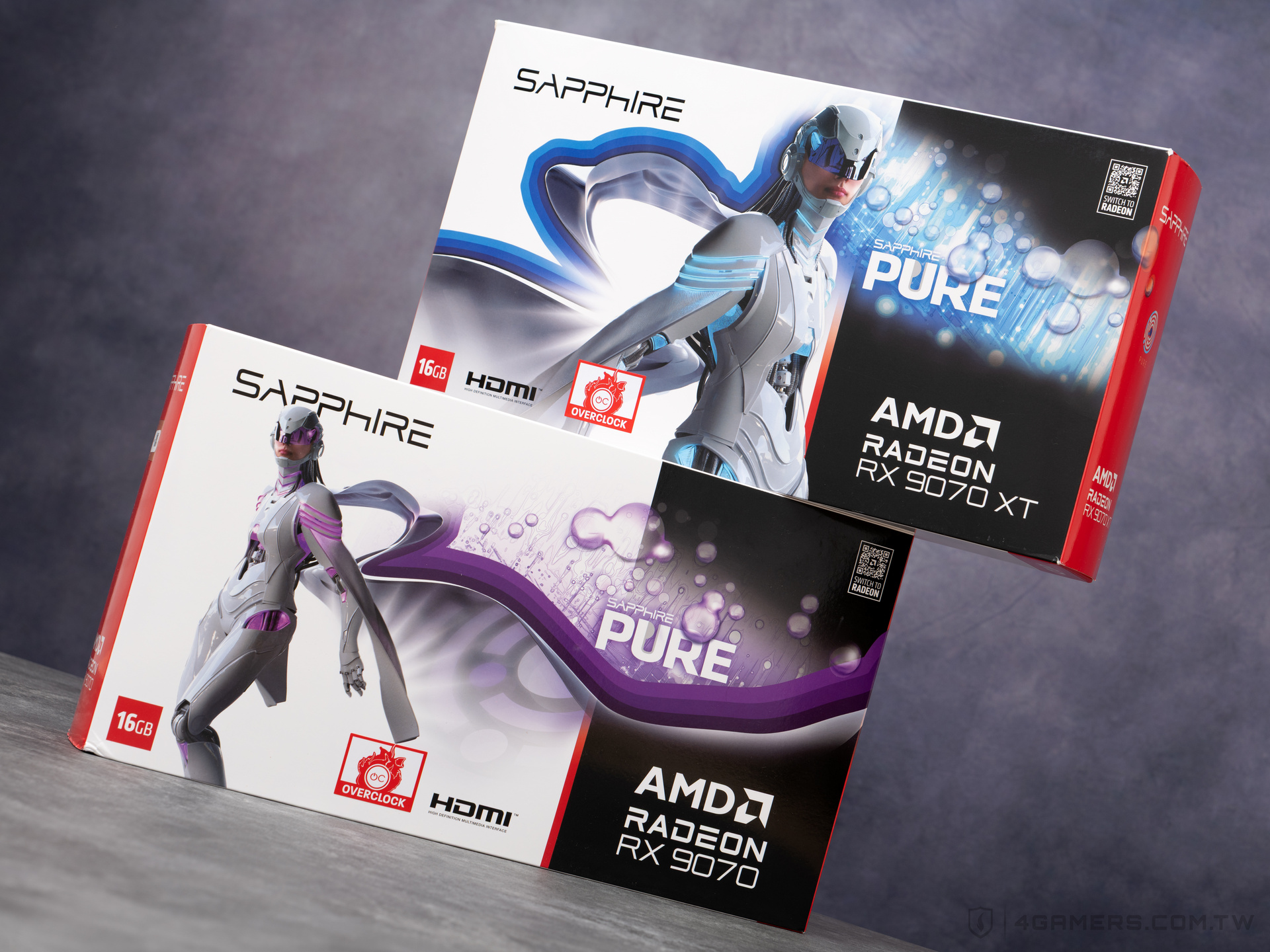 SAPPHIRE PURE Radeon RX 9070 XT and RX 9070